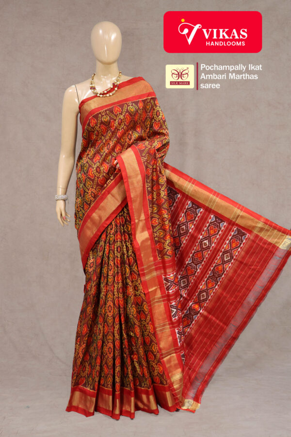Pochampally Ikat Marthas Sarees