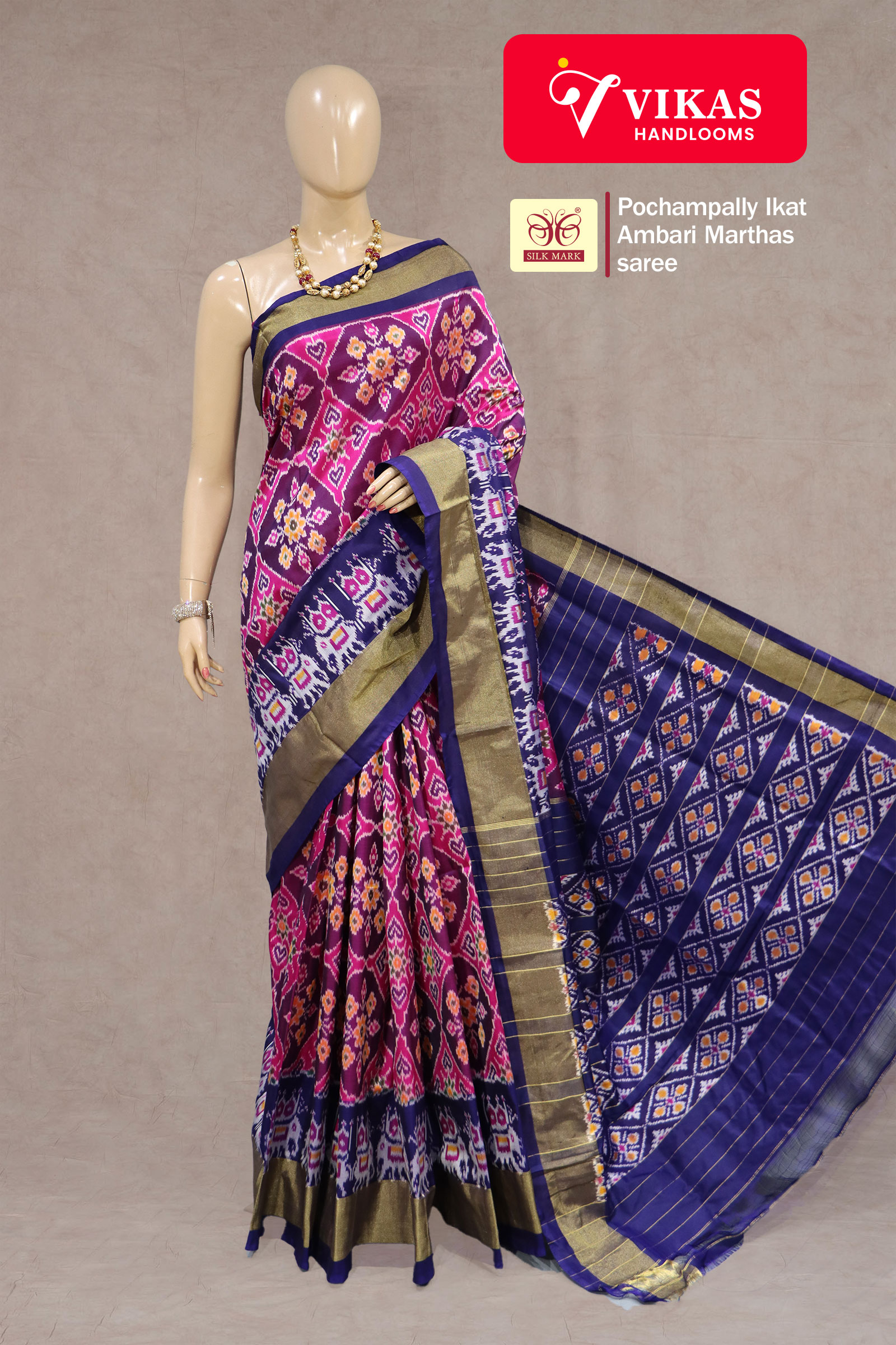 Pochampally Martha's Sarees