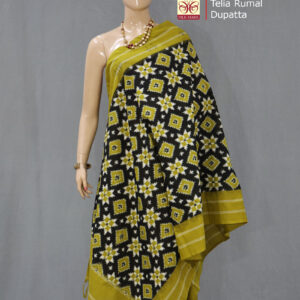 Pochampally Telia Rumal Dupatta