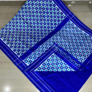 Double Ikat Telia Rumal Saree