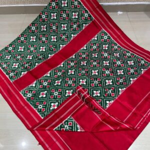 Double Ikat Telia Rumal Saree