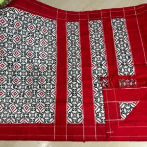 Exclusive Pochampally Double Ikkat Pattu Saree | Special Teliarumal Design