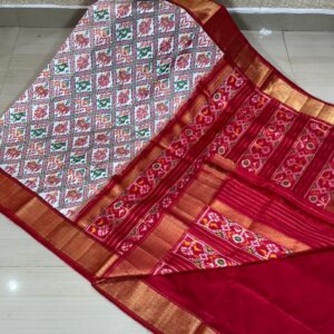 Exclusive Pochampally Ikkat Pattu Saree