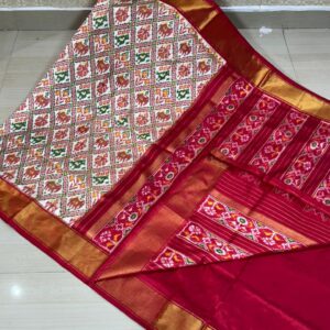 Exclusive Pochampally Ikkat Pattu Saree