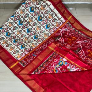 Exclusive Pochampally Ikkat Pattu Saree