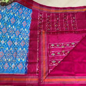 Exclusive Pochampally Ikkat Pattu Saree
