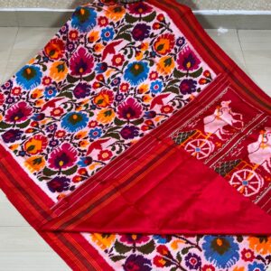 Exclusive Pochampally Ikkat Pattu Saree