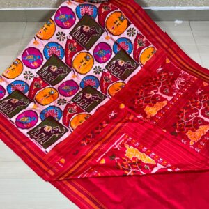 Exclusive Pochampally Ikkat Pattu Saree