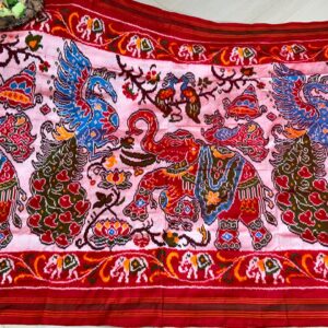 Exclusive Pochampally Ikkat Pattu Saree