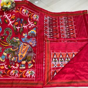 Exclusive Pochampally Ikkat Pattu Saree
