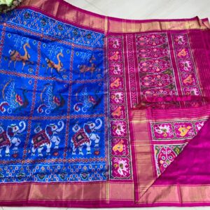 Exclusive Pochampally Ikkat Pattu Saree
