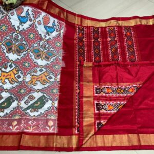 Exclusive Pochampally Ikkat Pattu Saree