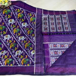 Exclusive Pochampally Ikkat Pattu Saree