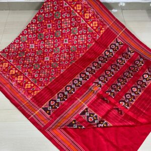 Exclusive Pochampally Ikkat Navaratna Pattu Saree